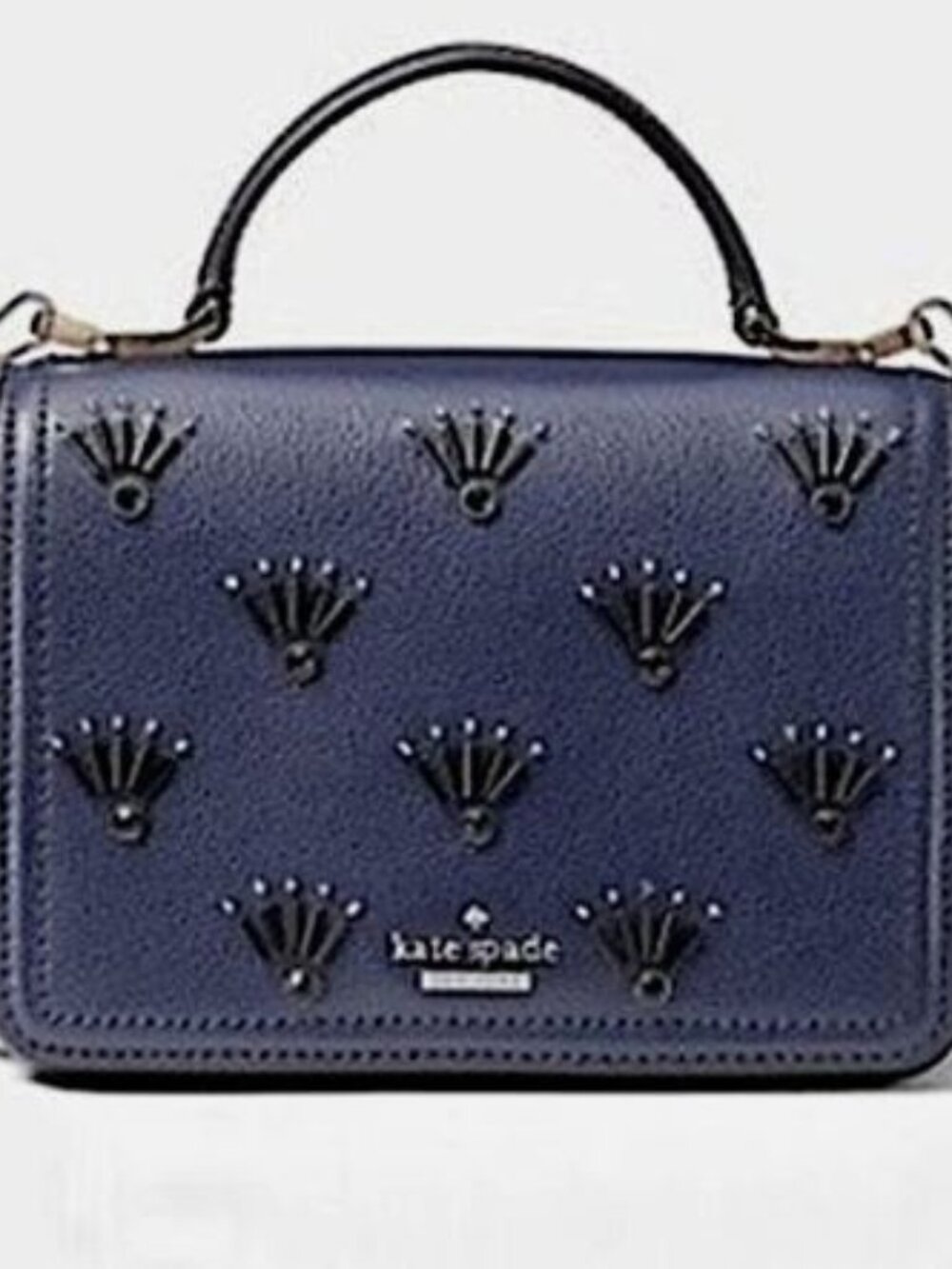 Kate Spade - Navy Mini Top Handle - Maisie Patterson Drive Purse